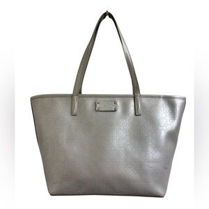 Kate spade Harmony perforated patent leather tote